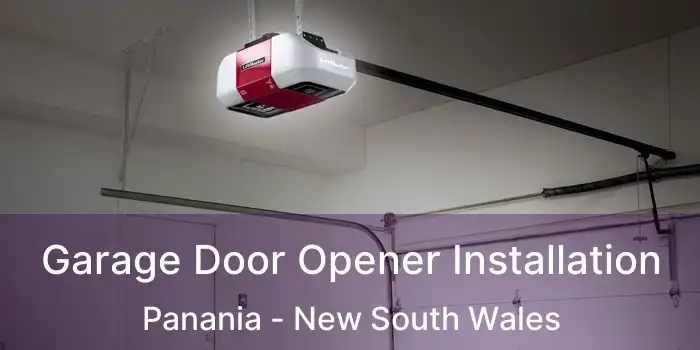 Garage Door Opener Installation Panania - New South Wales