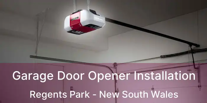 Garage Door Opener Installation Regents Park - New South Wales
