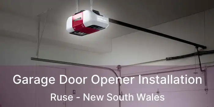 Garage Door Opener Installation Ruse - New South Wales