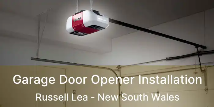 Garage Door Opener Installation Russell Lea - New South Wales