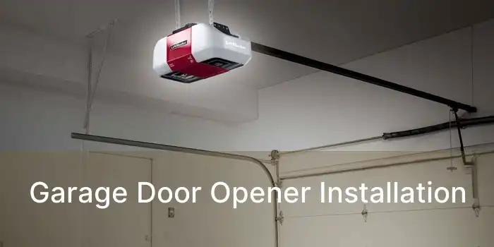 Garage Door Opener Installation