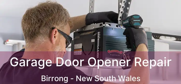 Garage Door Opener Repair Birrong - New South Wales