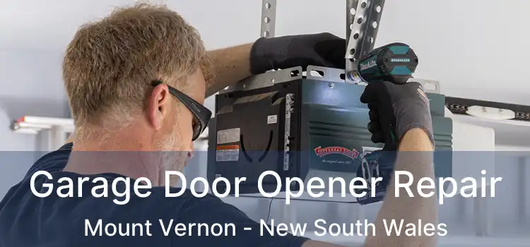 Garage Door Opener Repair Mount Vernon - New South Wales