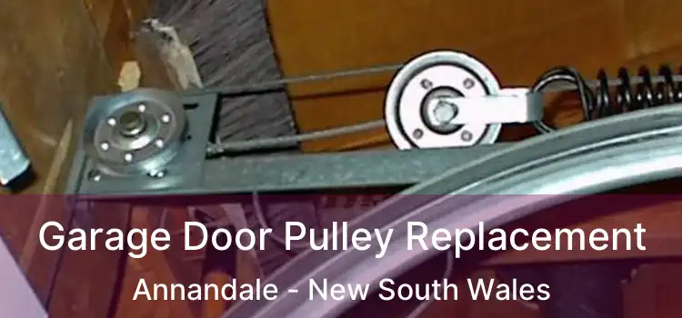 Garage Door Pulley Replacement Annandale - New South Wales