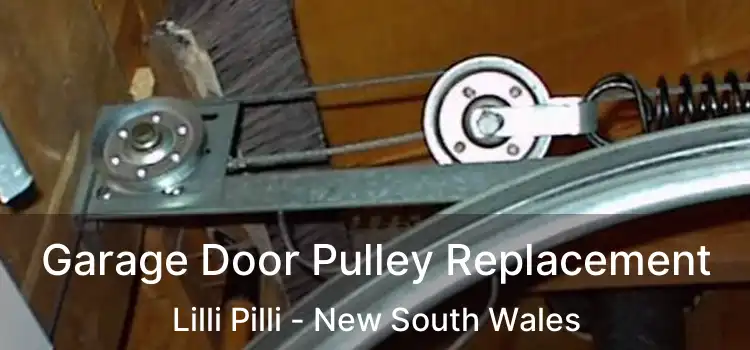 Garage Door Pulley Replacement Lilli Pilli - New South Wales