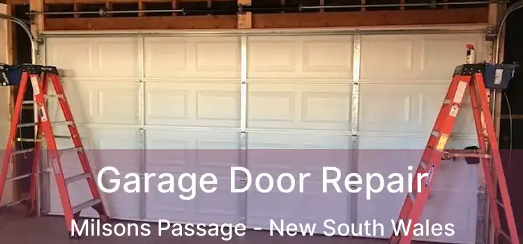 Garage Door Repair Milsons Passage - New South Wales