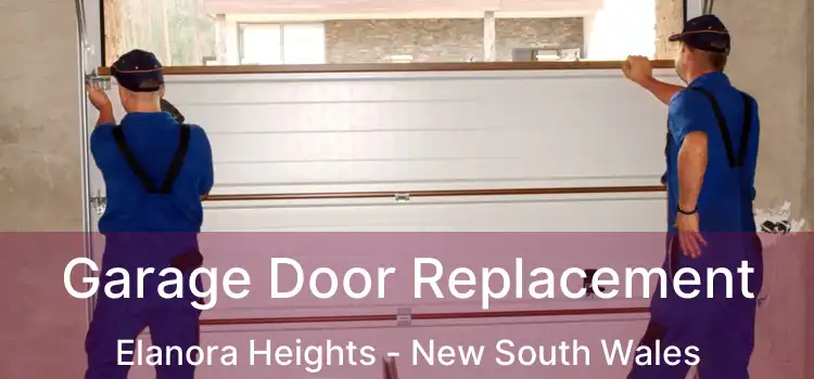Garage Door Replacement Elanora Heights - New South Wales