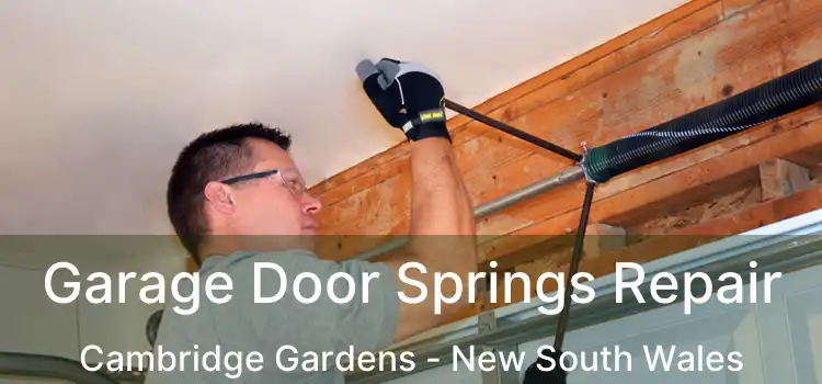 Garage Door Springs Repair Cambridge Gardens - New South Wales