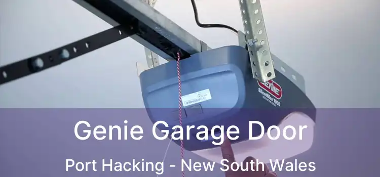 Genie Garage Door Port Hacking - New South Wales