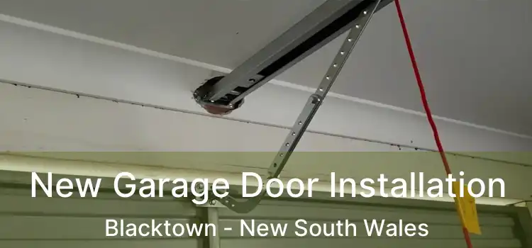 New Garage Door Installation Blacktown - New South Wales
