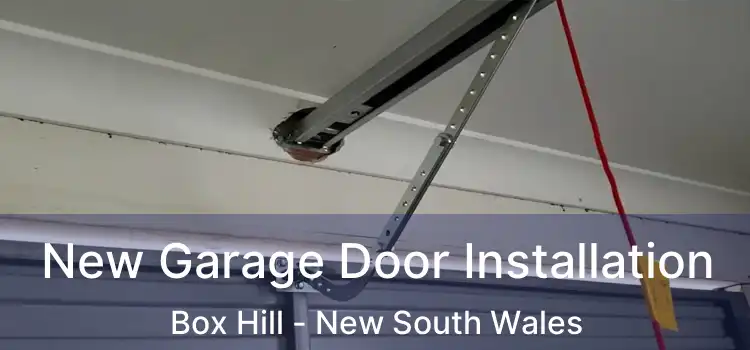New Garage Door Installation Box Hill - New South Wales