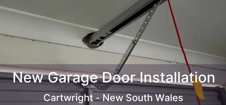 New Garage Door Installation Cartwright - New South Wales