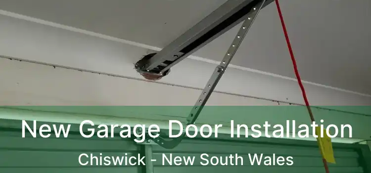 New Garage Door Installation Chiswick - New South Wales