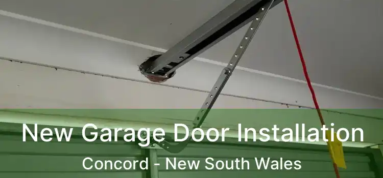 New Garage Door Installation Concord - New South Wales