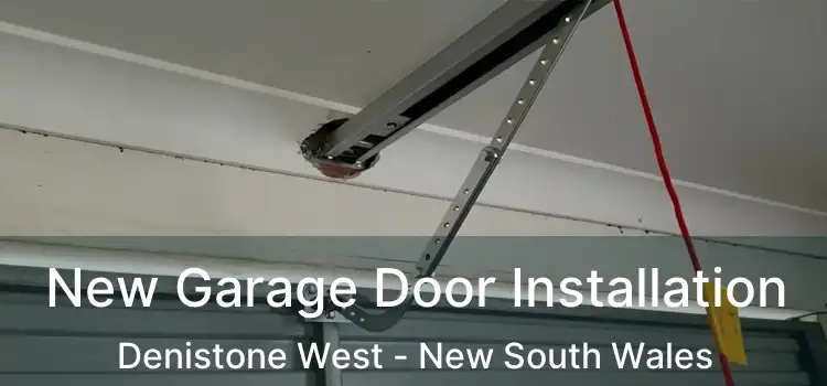 New Garage Door Installation Denistone West - New South Wales