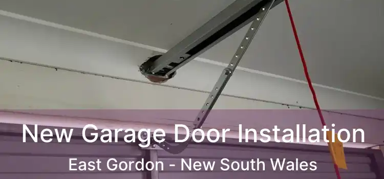 New Garage Door Installation East Gordon - New South Wales