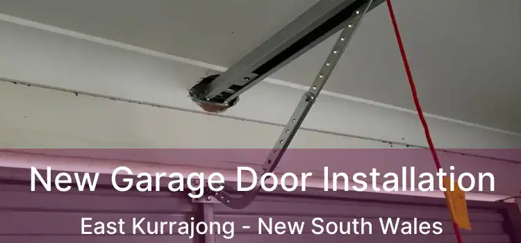 New Garage Door Installation East Kurrajong - New South Wales