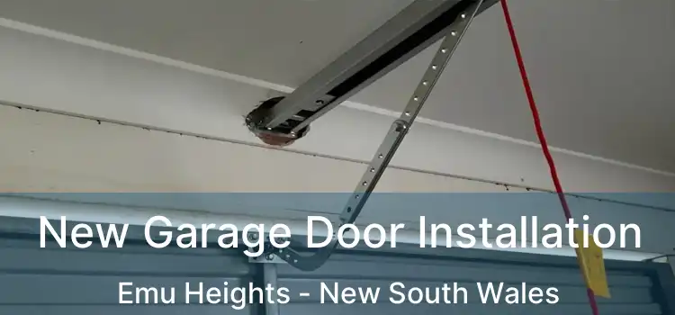 New Garage Door Installation Emu Heights - New South Wales