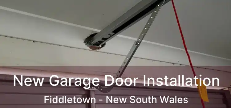 New Garage Door Installation Fiddletown - New South Wales