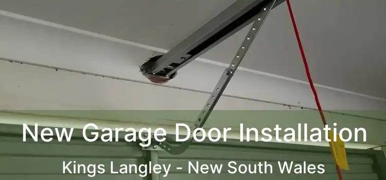 New Garage Door Installation Kings Langley - New South Wales