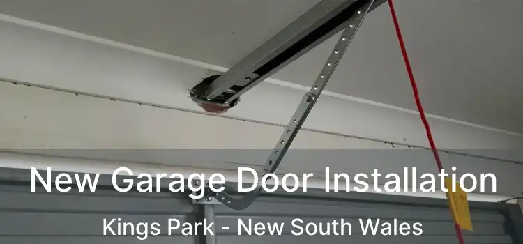 New Garage Door Installation Kings Park - New South Wales