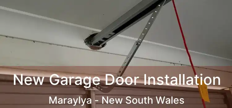 New Garage Door Installation Maraylya - New South Wales