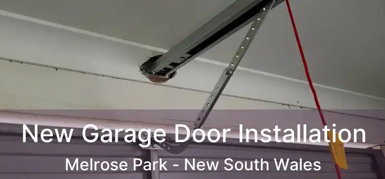 New Garage Door Installation Melrose Park - New South Wales