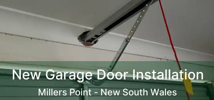 New Garage Door Installation Millers Point - New South Wales