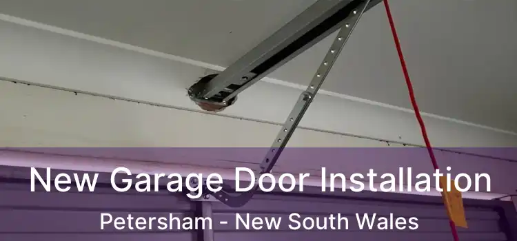 New Garage Door Installation Petersham - New South Wales