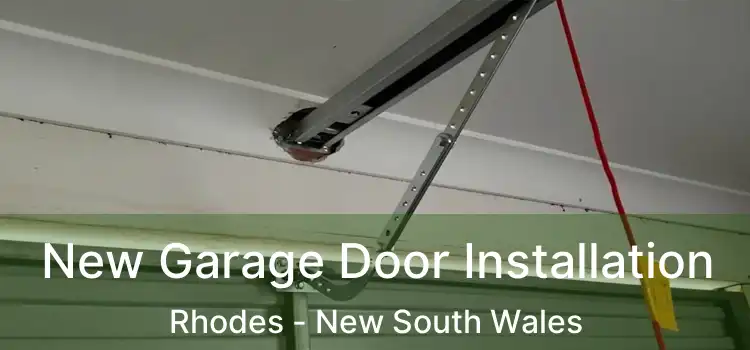 New Garage Door Installation Rhodes - New South Wales