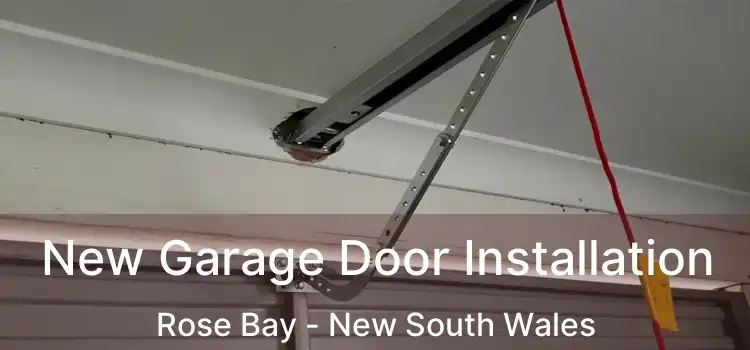 New Garage Door Installation Rose Bay - New South Wales