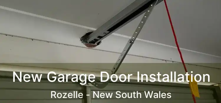 New Garage Door Installation Rozelle - New South Wales