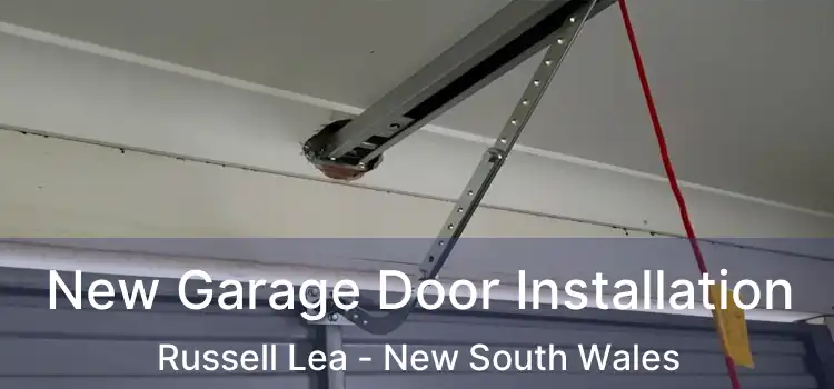 New Garage Door Installation Russell Lea - New South Wales
