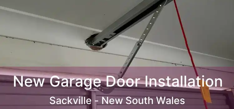 New Garage Door Installation Sackville - New South Wales