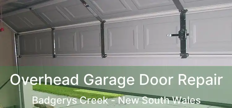 Overhead Garage Door Repair Badgerys Creek - New South Wales