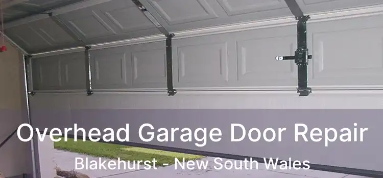 Overhead Garage Door Repair Blakehurst - New South Wales