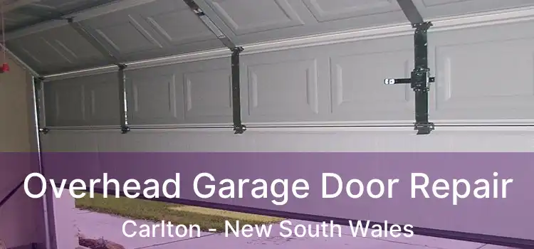 Overhead Garage Door Repair Carlton - New South Wales