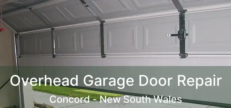 Overhead Garage Door Repair Concord - New South Wales