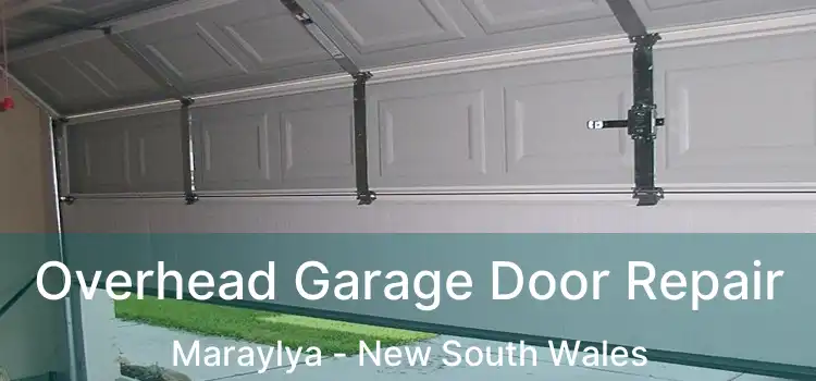 Overhead Garage Door Repair Maraylya - New South Wales