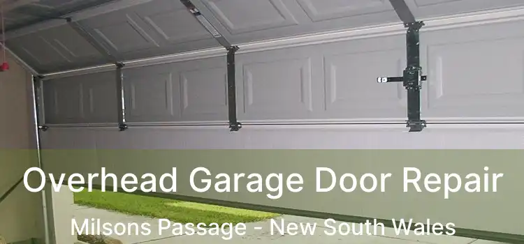 Overhead Garage Door Repair Milsons Passage - New South Wales