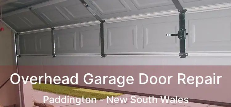 Overhead Garage Door Repair Paddington - New South Wales