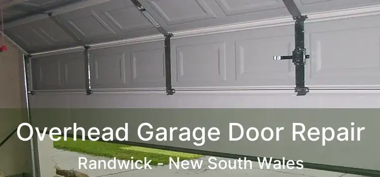 Overhead Garage Door Repair Randwick - New South Wales