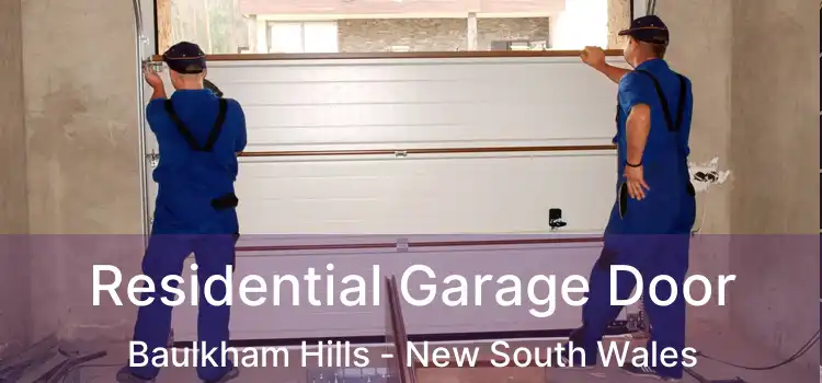 Residential Garage Door Baulkham Hills - New South Wales