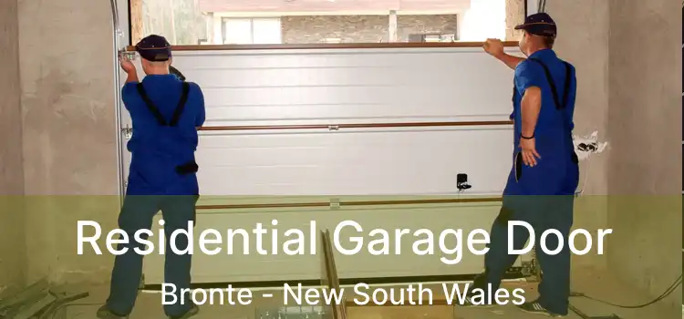 Residential Garage Door Bronte - New South Wales