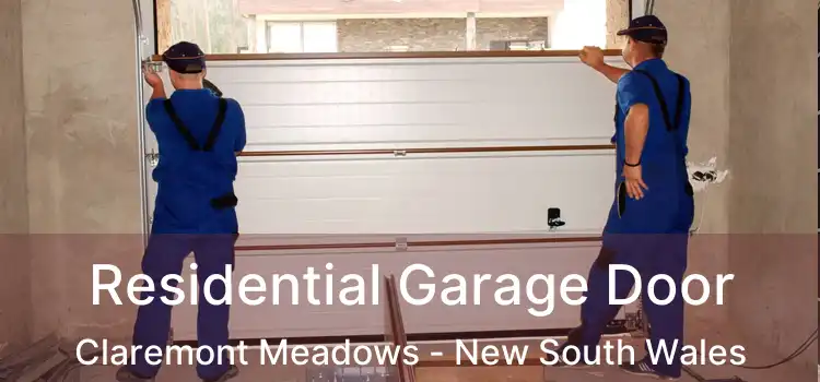 Residential Garage Door Claremont Meadows - New South Wales