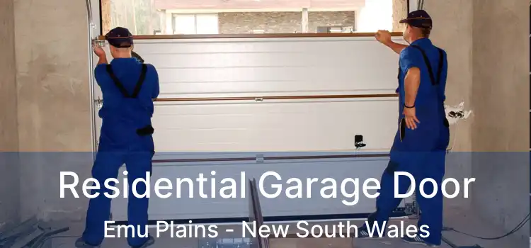 Residential Garage Door Emu Plains - New South Wales