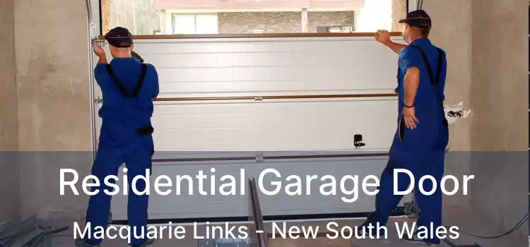 Residential Garage Door Macquarie Links - New South Wales