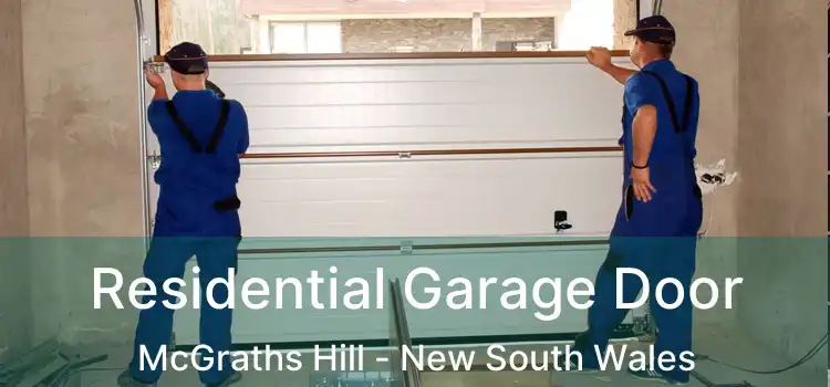 Residential Garage Door McGraths Hill - New South Wales