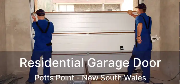 Residential Garage Door Potts Point - New South Wales