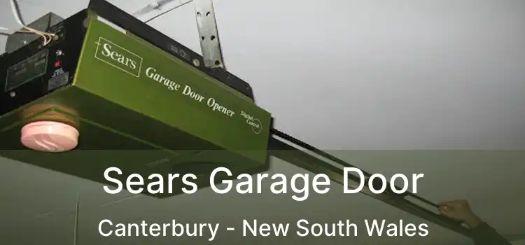 Sears Garage Door Canterbury - New South Wales